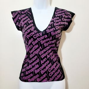 3/$10🖤 American Apparel V-Neck Tank Top